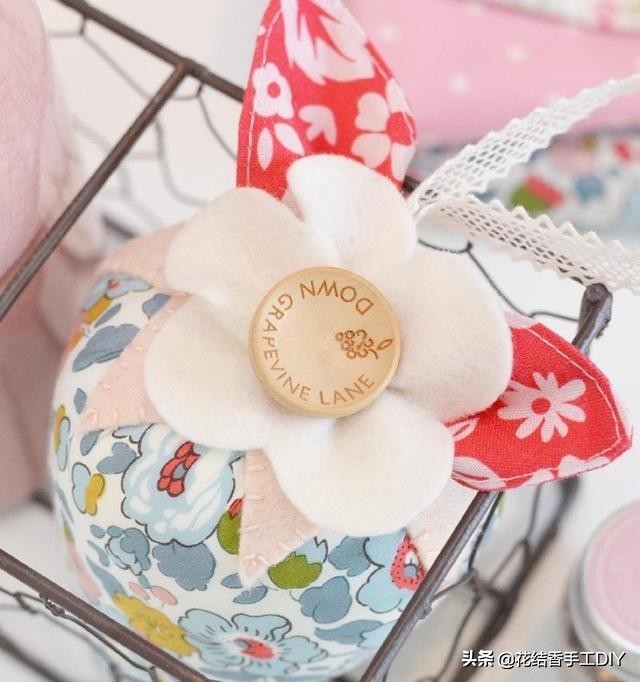 彩色布艺手工教程,布艺手工小布头