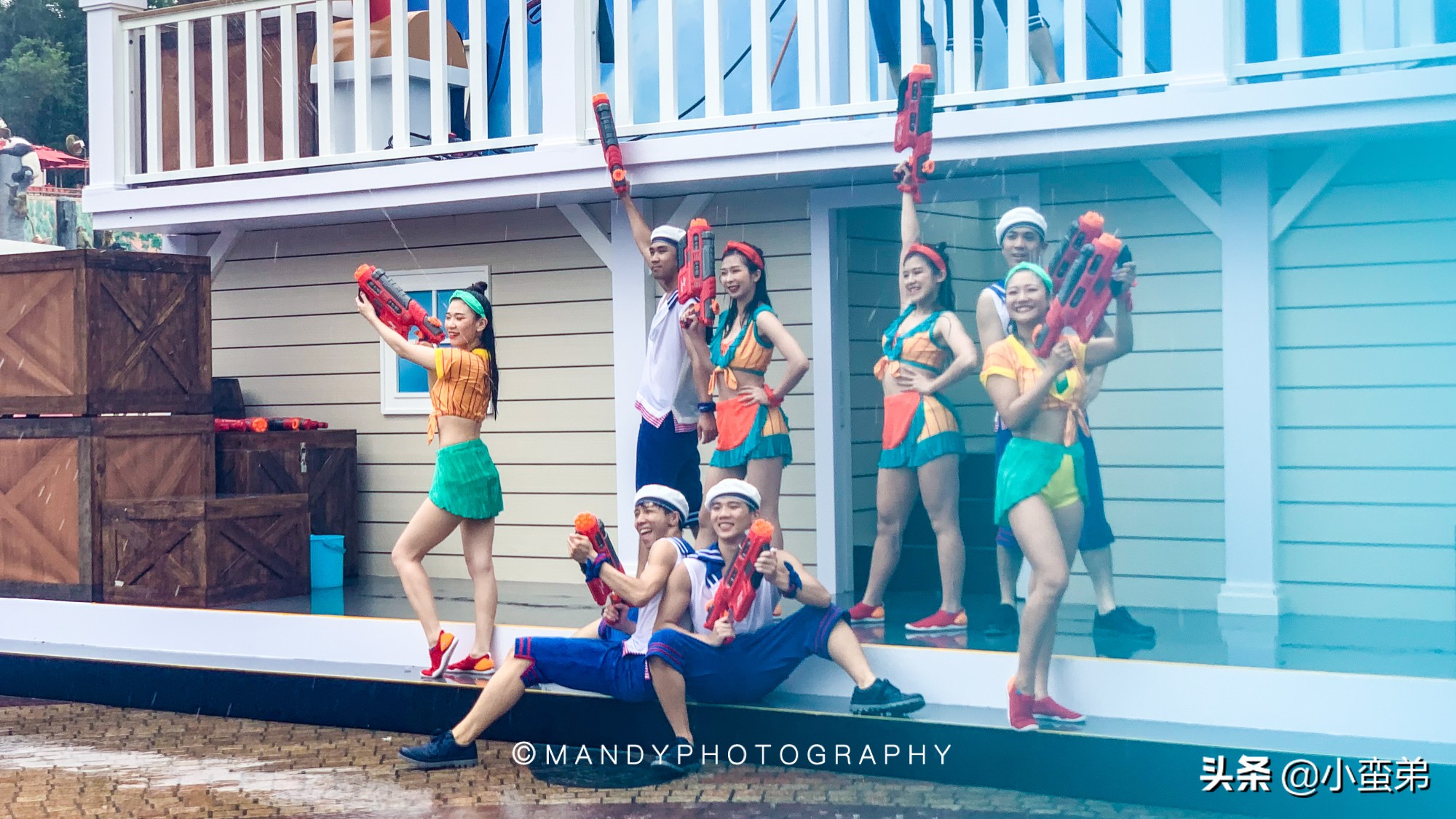 香港巡礼|是谁！敢拿水枪给20岁的海贼王庆生？