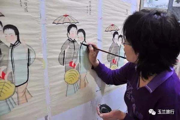 莫言笔下的家乡图片,莫言手绘图片大全