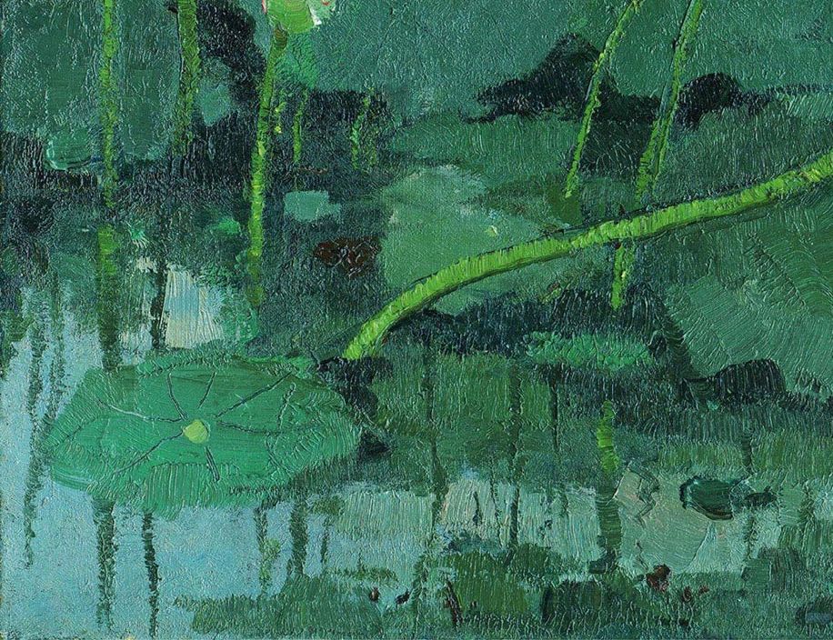 吴冠中油画50幅,吴冠中的三幅画