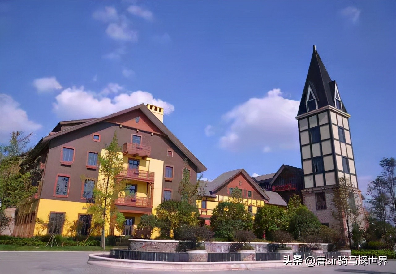 走过金堂，才发现成都周边竟深藏着一座北欧小镇，美如童话世界