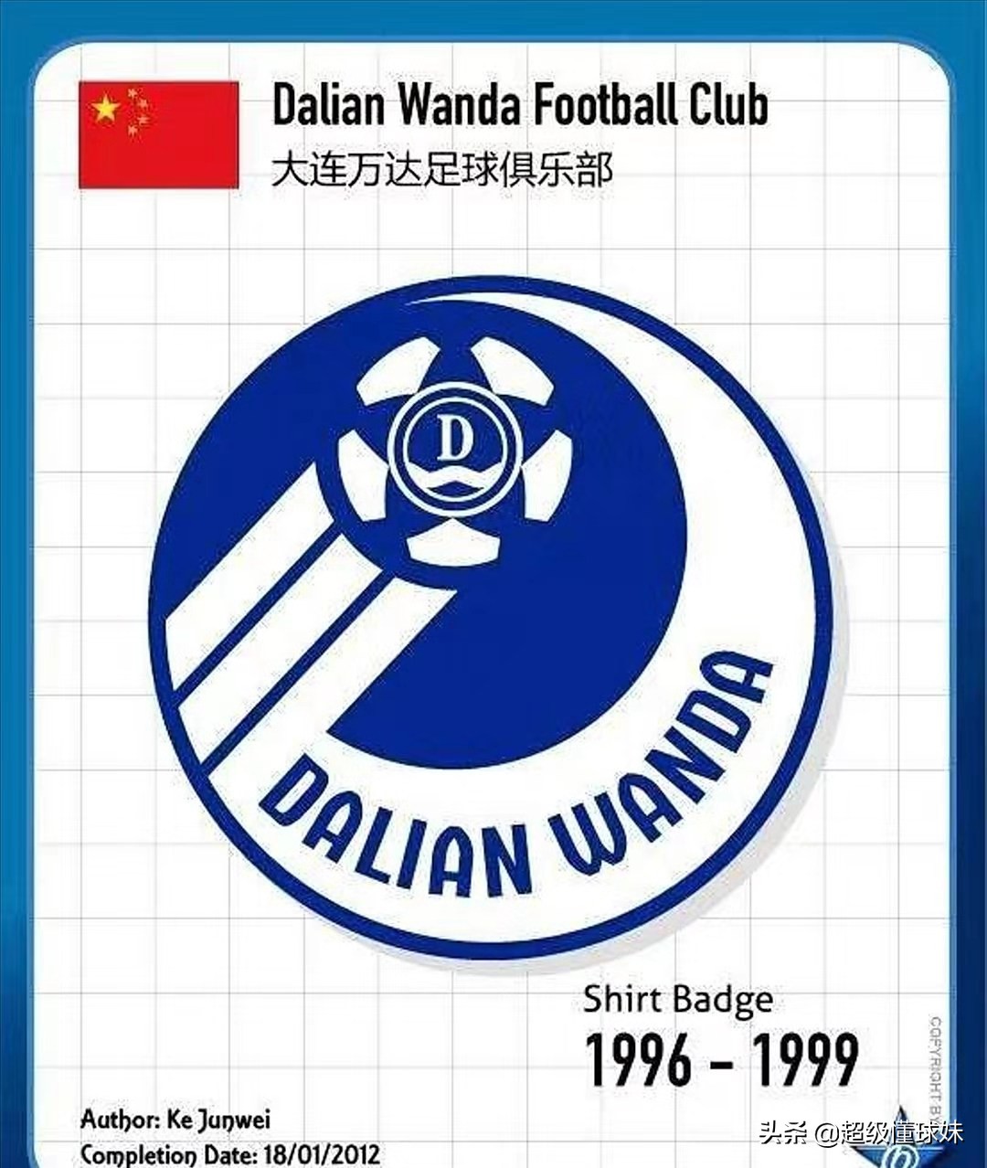 大连队纪念球衣,大连队各个时期队徽