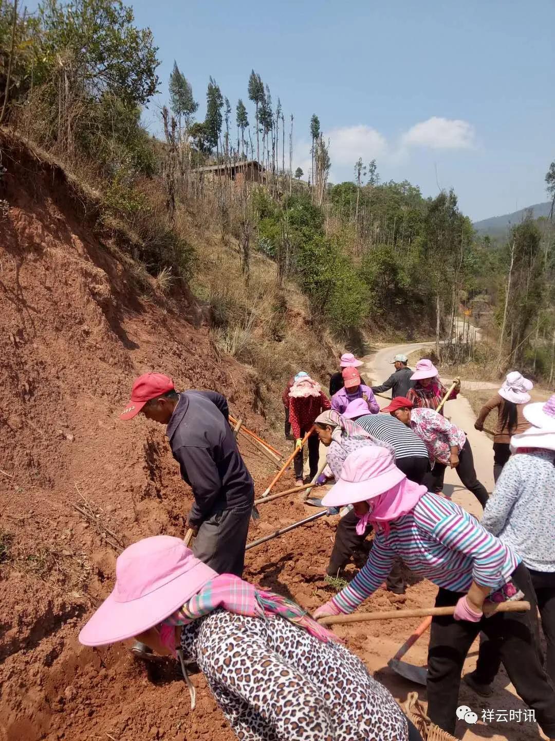 村民一起建设美丽乡村,村民共建优美人居环境
