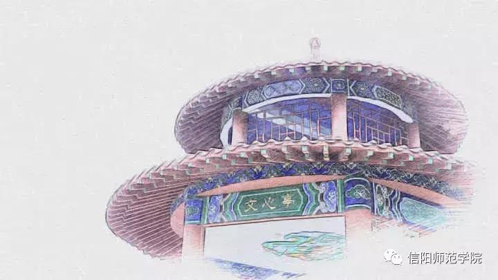 信阳师院高清图片,信阳师范学院手绘图片