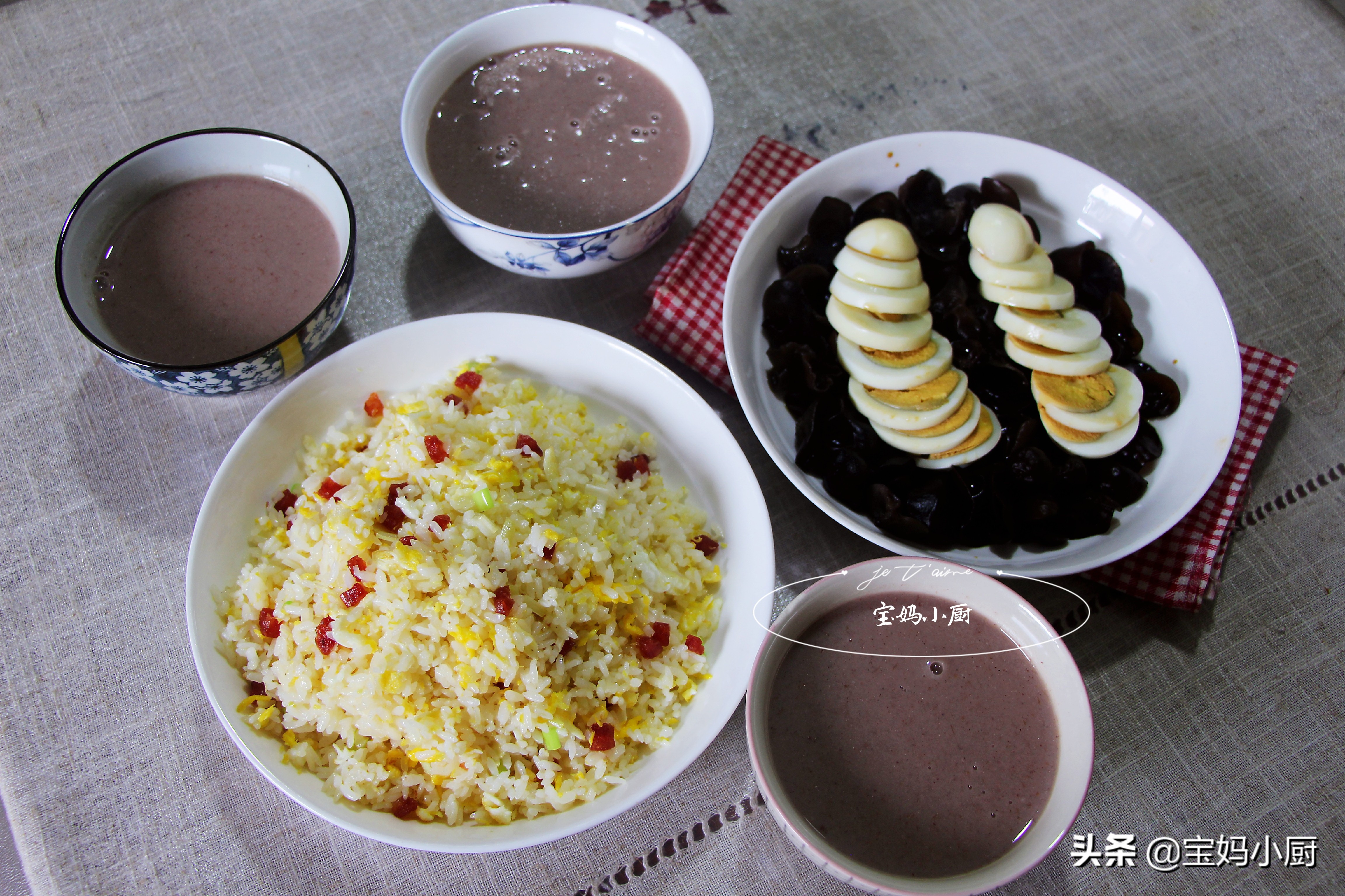一家人一个星期的早餐不重样,媳妇每天的花样早餐