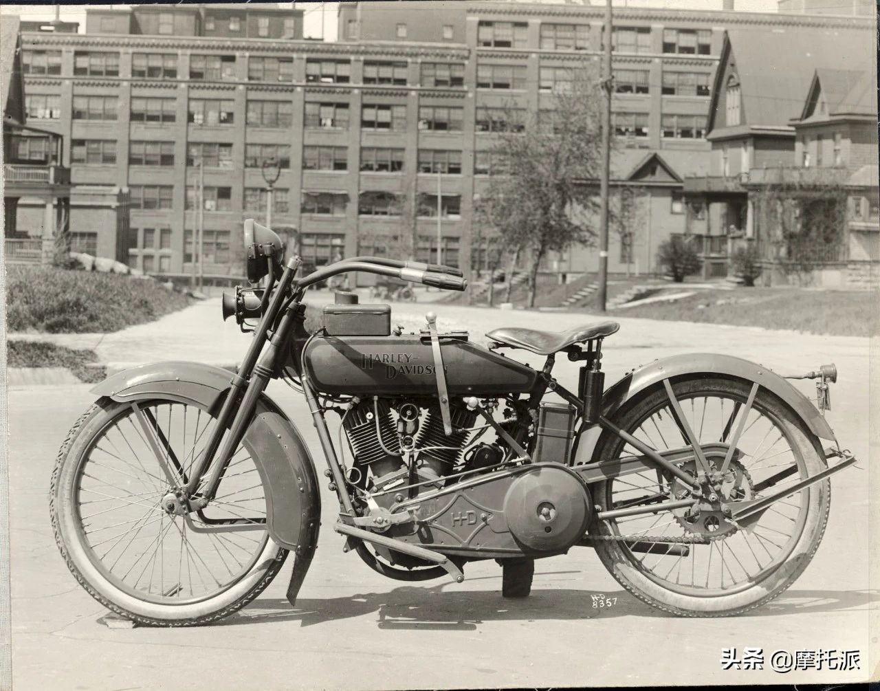 哈雷戴维森成长历程,最早的哈雷戴维森
