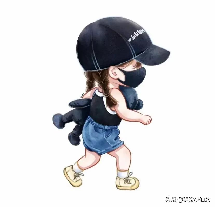 超萌超清晰的小孩情侣头像,情侣头像萌娃一男一女两张分开