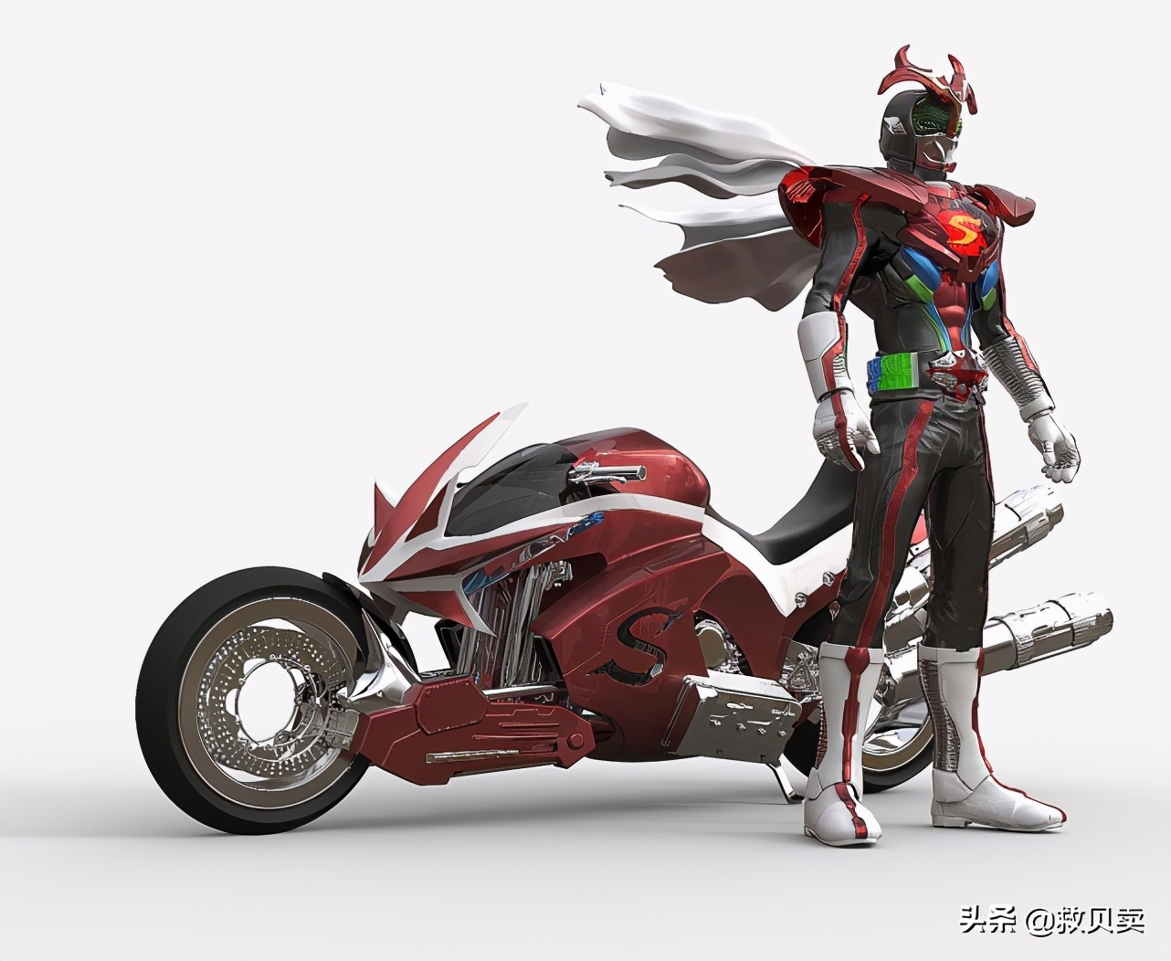 假面骑士驰骑父子形态超燃剪辑,假面骑士与变形金刚超然混剪