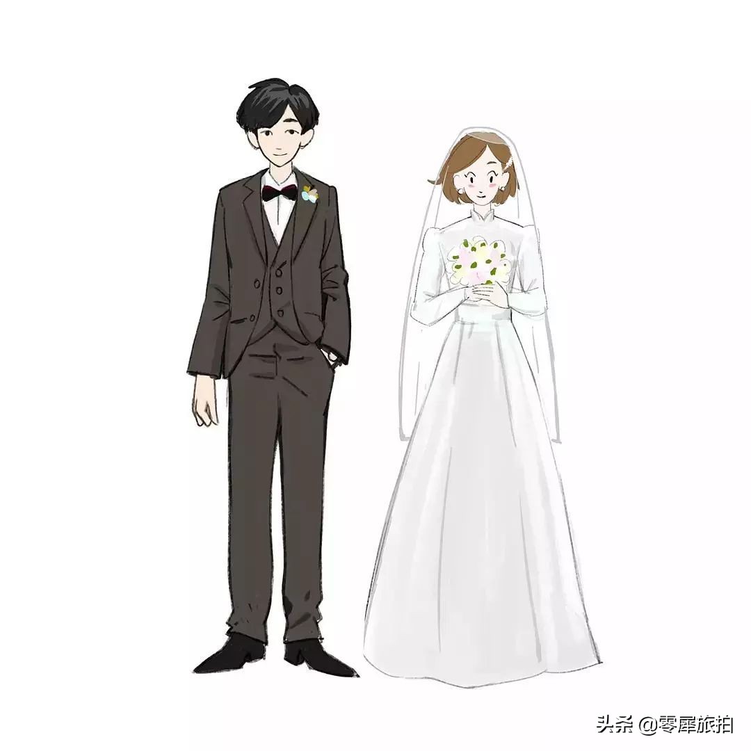 婚纱照穿什么衣服拍好看,拍摄婚纱照哪几个系列好看不过时