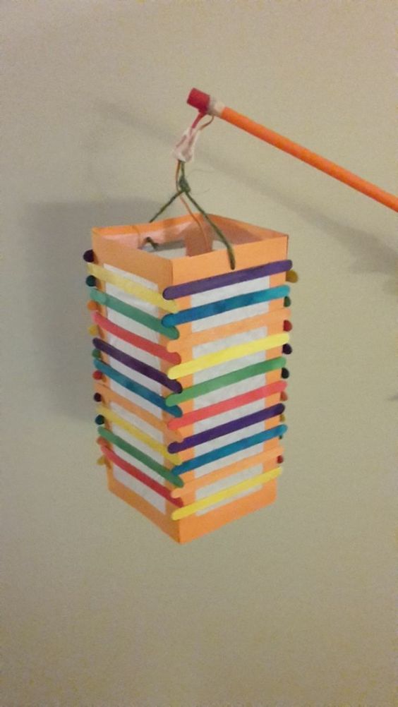 2020年中秋灯笼手工制作幼儿园,制作中秋灯笼最简单的方法