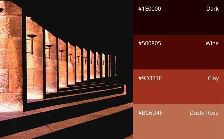 100种颜色组合及如何应用（三、旅行篇）