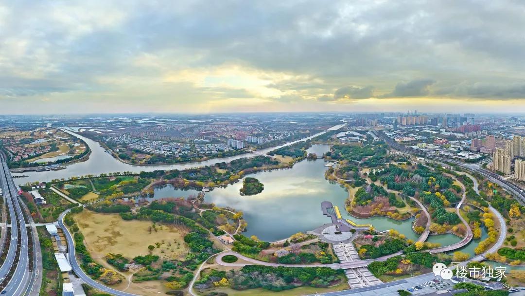 虹桥万科一线湖景房,万科145平叠墅