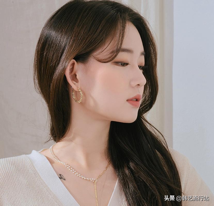 韩国耳环饰品高档气质,韩国低耳洞适合的耳环