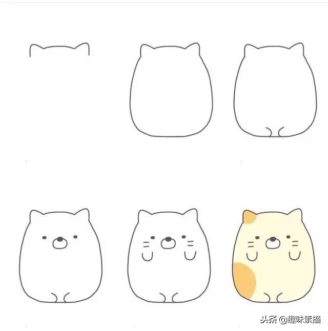 简单易懂的动漫人物画法教程,动漫人物的画法及步骤