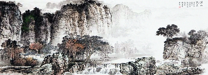 杨昌林山水画,杨昌林山水作品