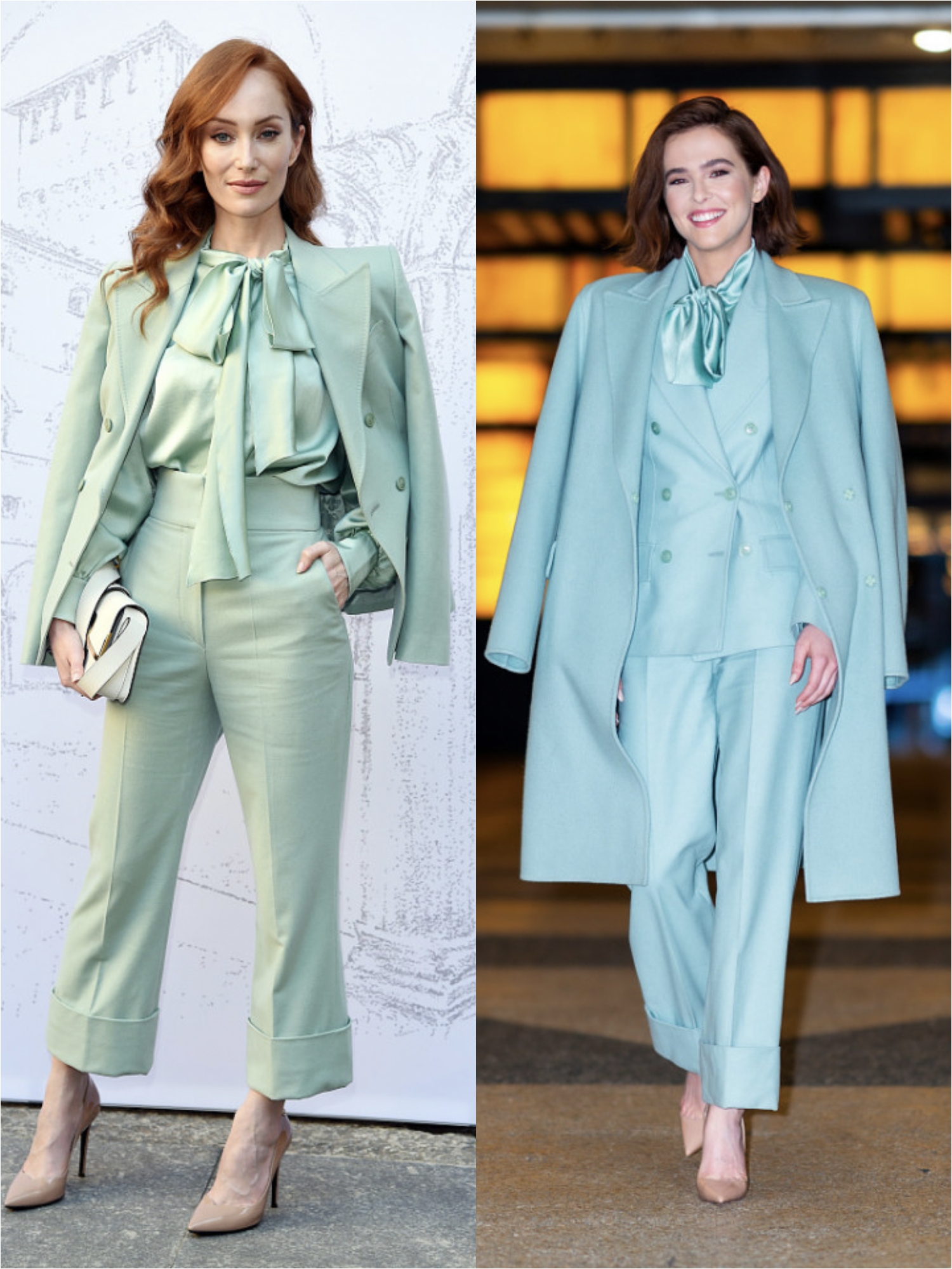 经典百搭减龄优雅时尚个性丝巾,潮流搭配冬天丝巾这样系很洋气