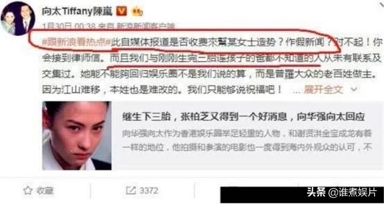 张柏芝三胎生父曝光身份让人意外,张柏芝三胎生父照曝光