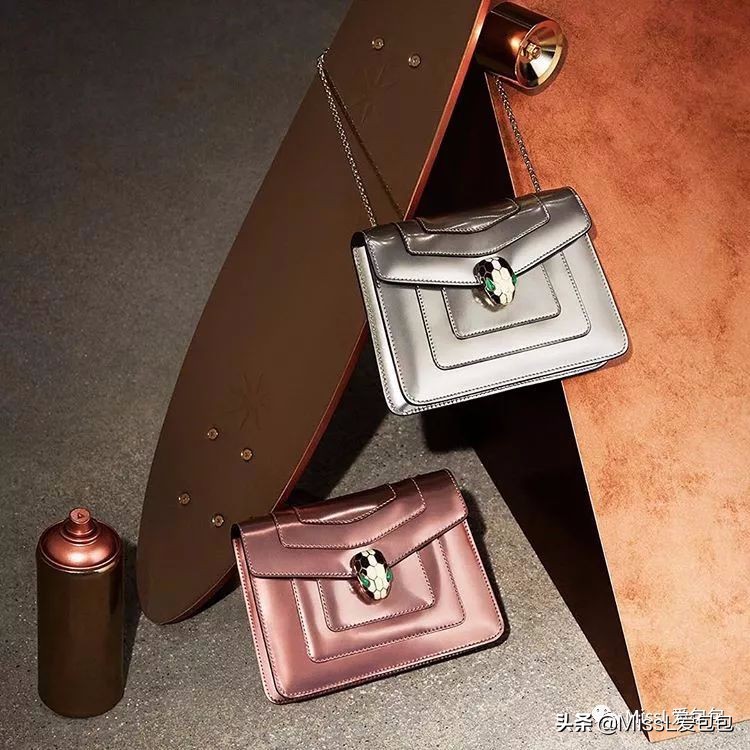 宝格丽bvlgari白色包,宝格丽带钻包包必买经典款