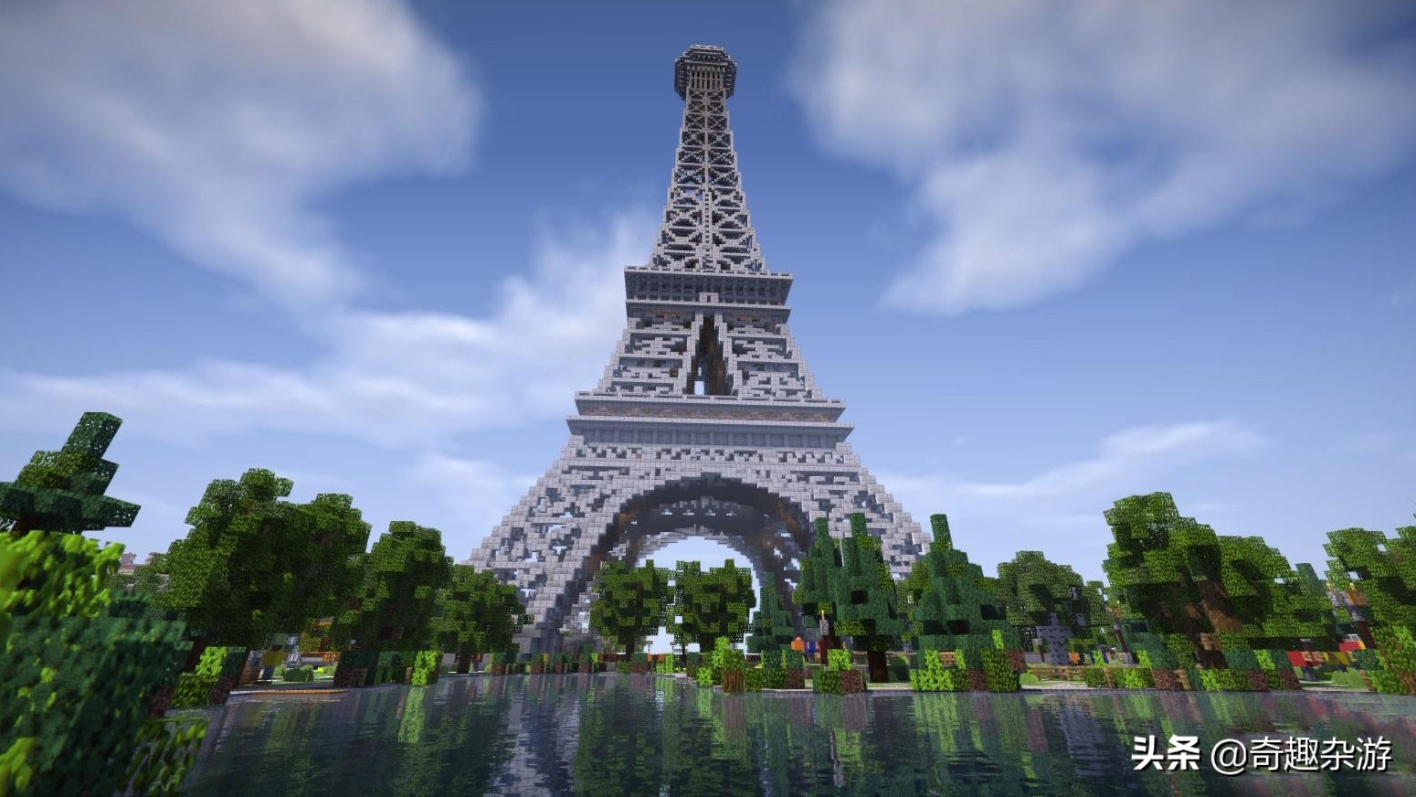 我的世界mc经典图片,在mc中还原建筑