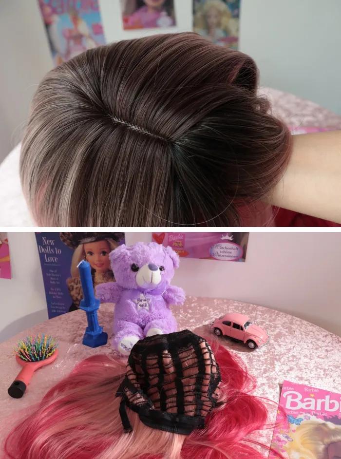 买100元之内的假发,几千元的假发实际效果