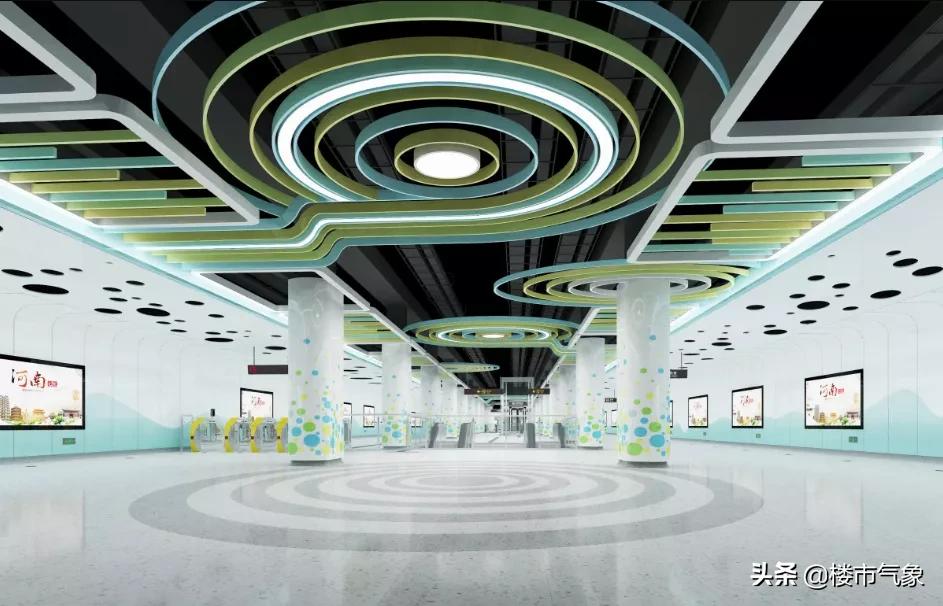 郑州地铁8号线最新装修施工,郑州地铁装修