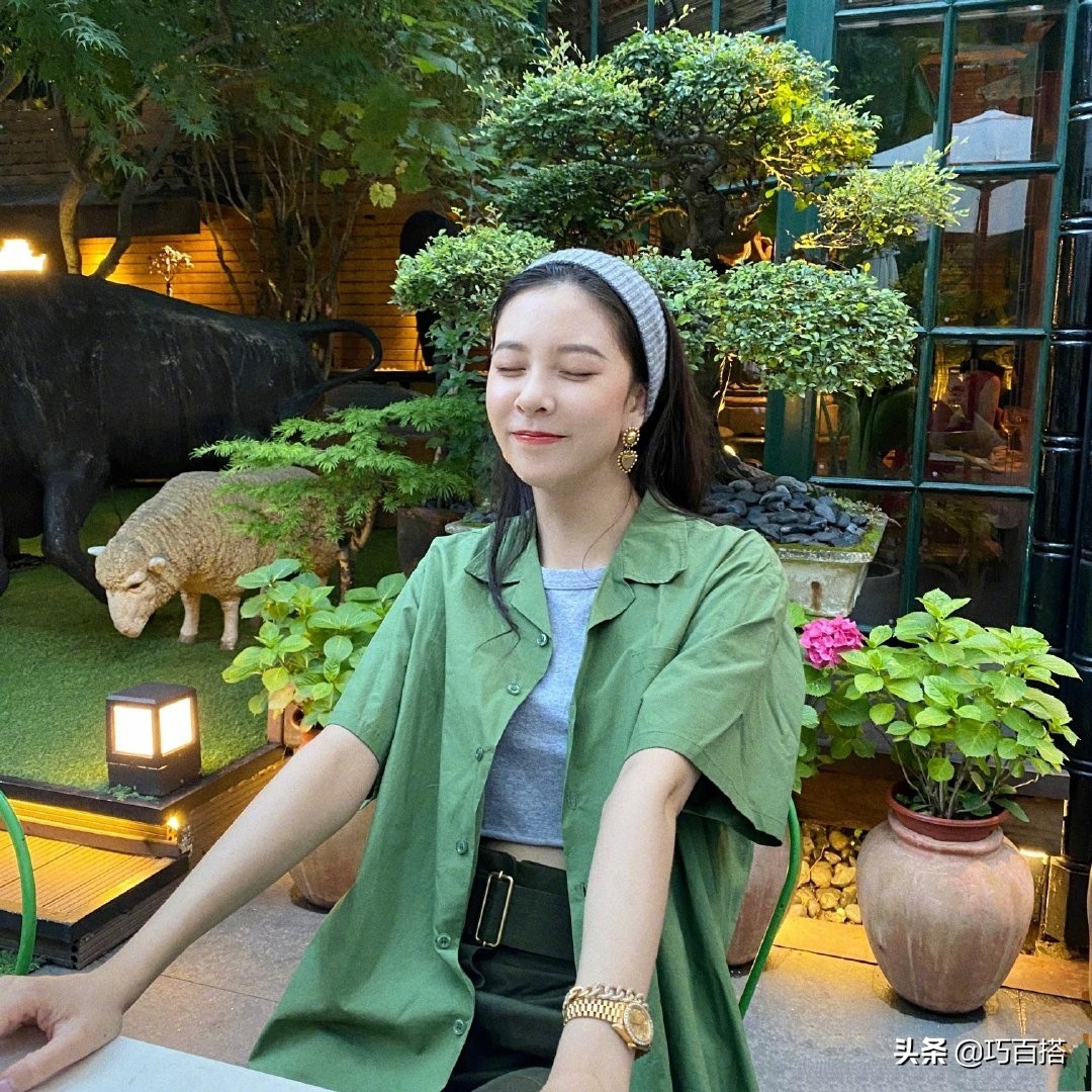 跟着宋妍霏学夏天穿搭,宋妍霏穿搭法则