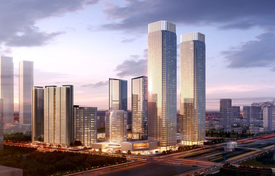 升龙汇金中心双子塔南京进展,南京升龙汇金中心价格