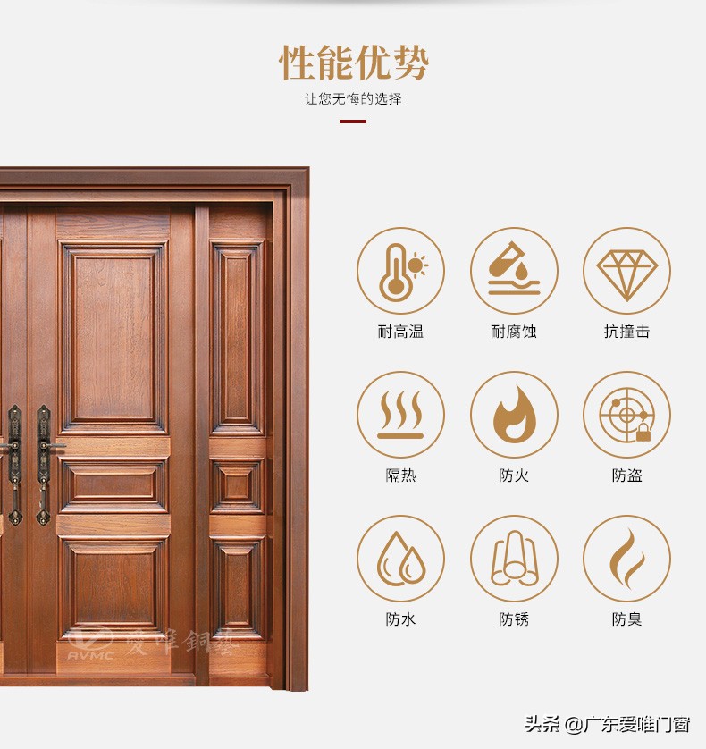 想找一个高端的铸铝门合作厂家,如何选择铜门厂家定制