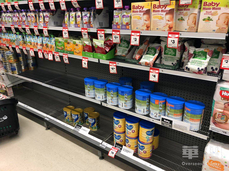 澳大利亚本地超市的奶粉,澳大利亚奶粉超市