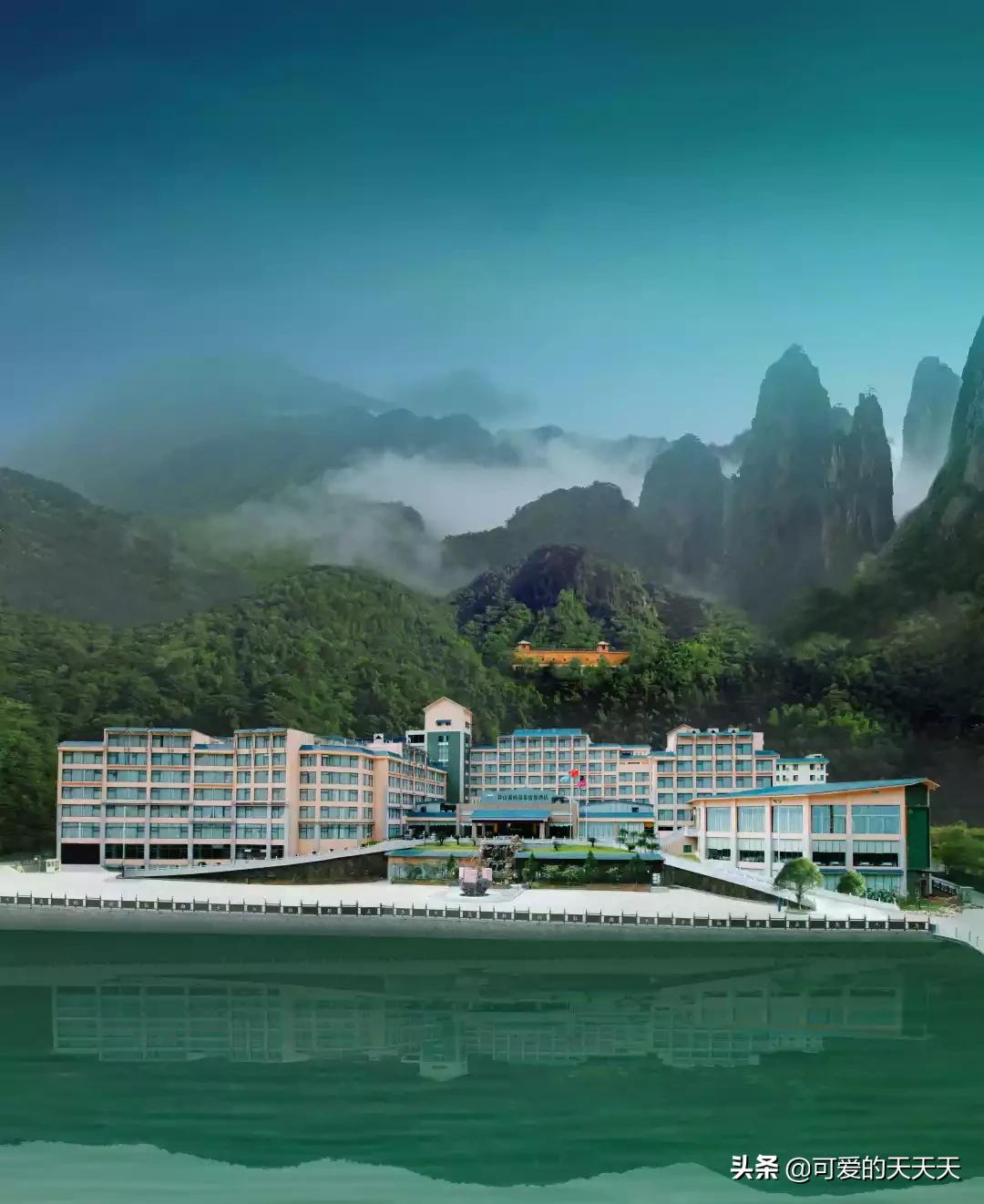 郴州莽山森林温泉图片高清,郴州莽山网红无边温泉