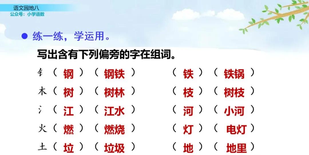 二年级上册语文园地八讲解视频,二年级语文园地八给动物分类答案