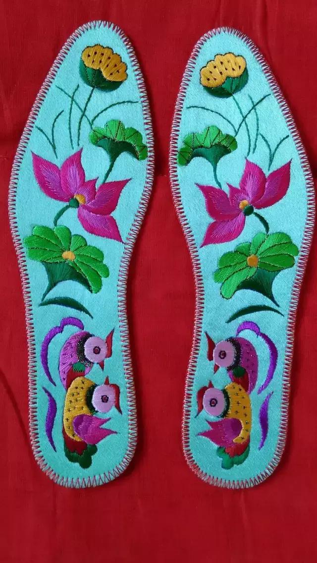 手工艺术鞋垫7层,各种既好看又简单的手工鞋垫