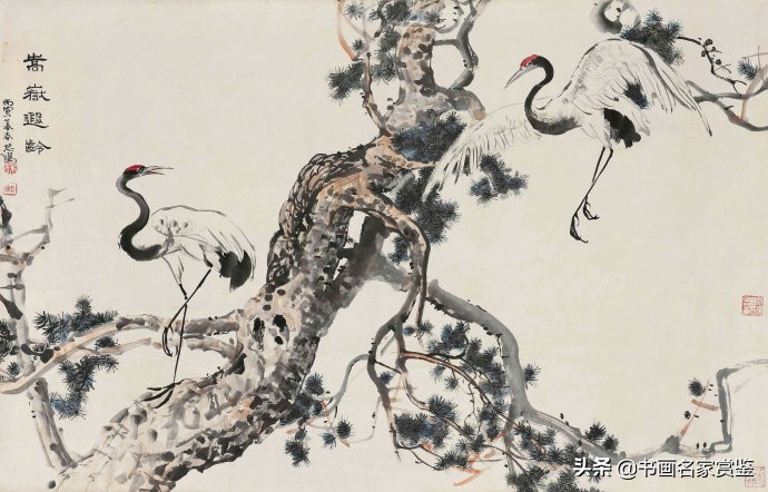 中国画家徐悲鸿图,中国画家徐悲鸿作画