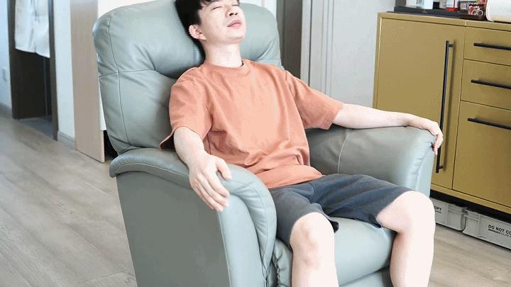 休闲阳台升级,好坐感才是王道:LAZBOY乐至宝功能沙发躺平体验