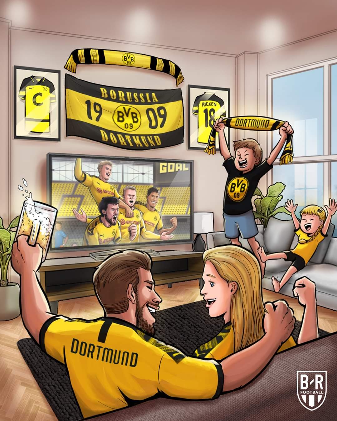 蓝黄大战,德甲红黄大战