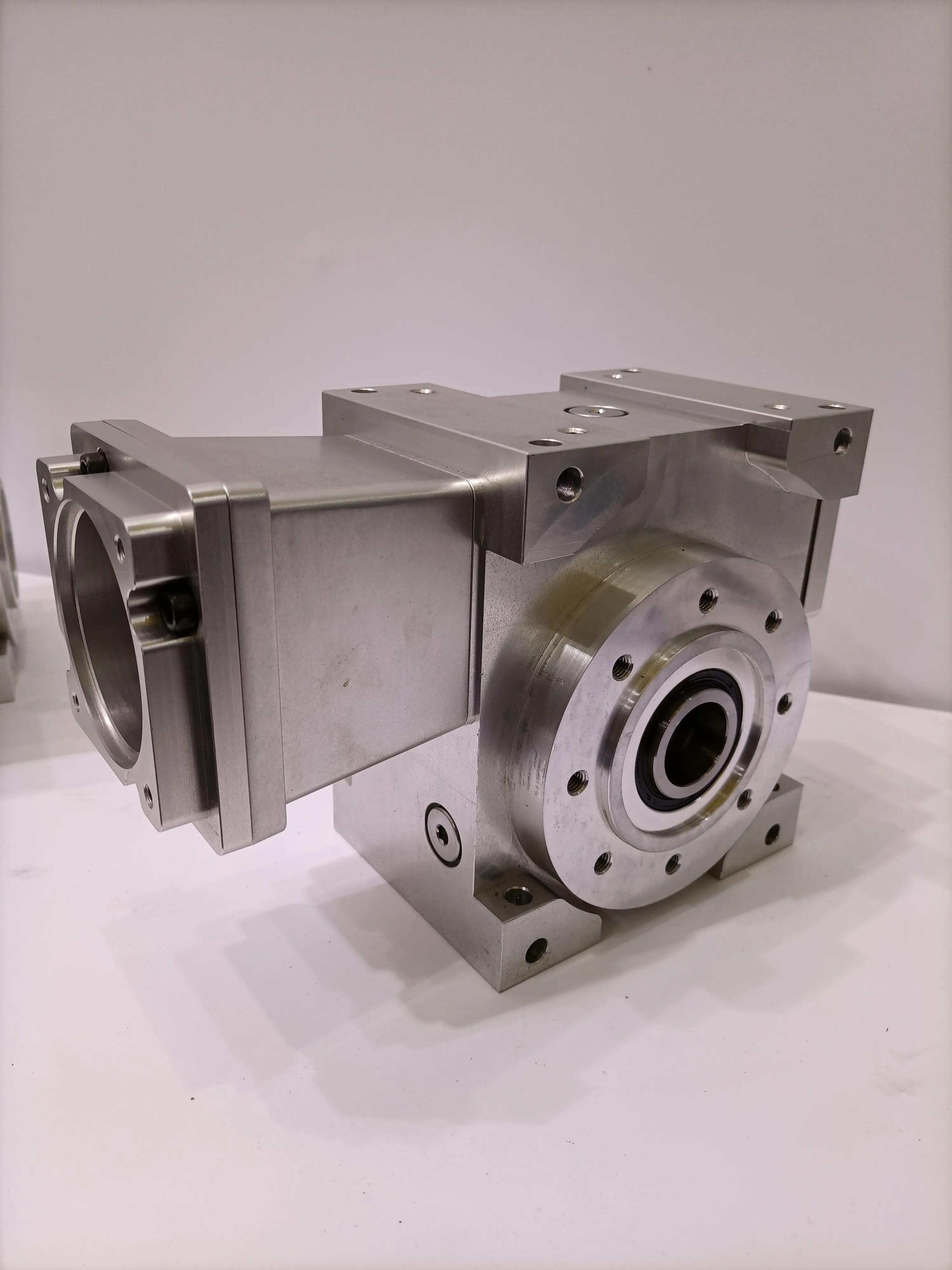 精密双导程蜗轮减速机加工,精密伺服专用减速机