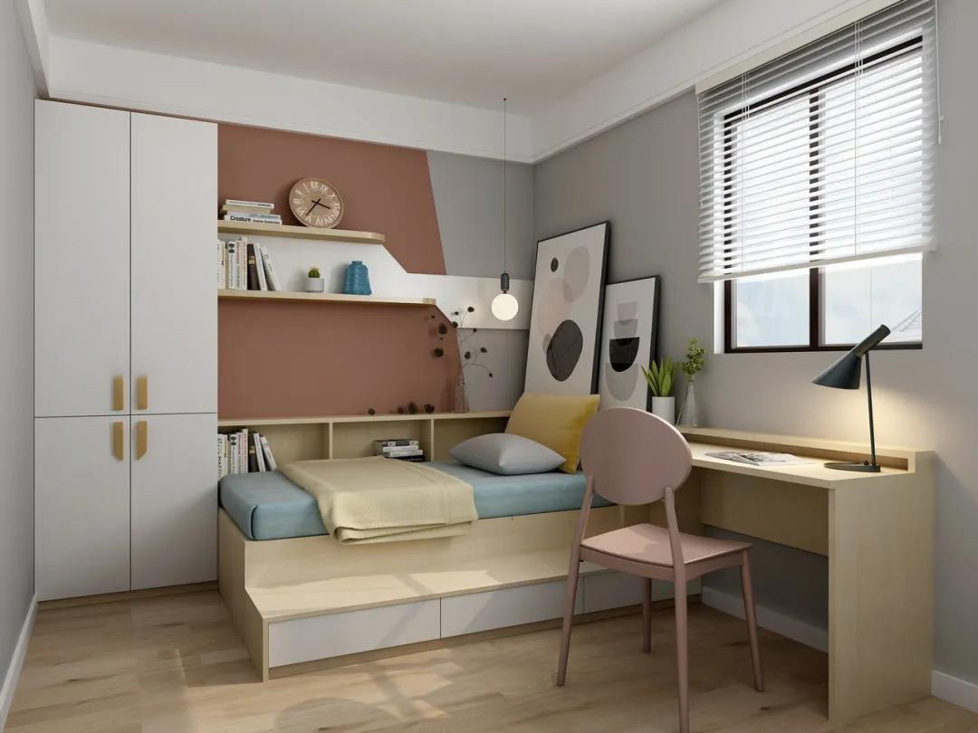 次卧的空间太小？不妨试试这样装