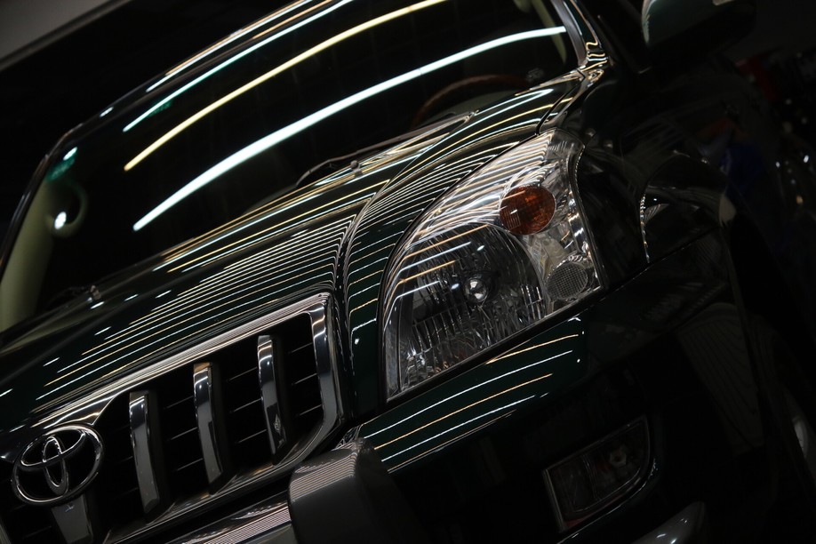 怪兽修车:修复一辆09款中东版丰田霸道,最终旧车变新车