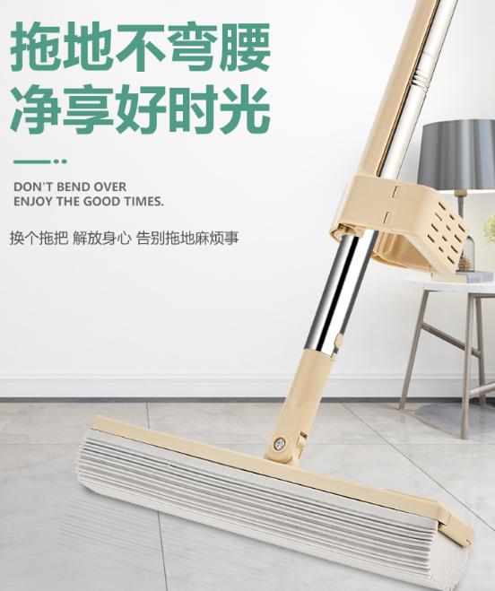 干湿两用拖把免手洗懒人拖地神器,免手洗拖把十大最新拖地神器