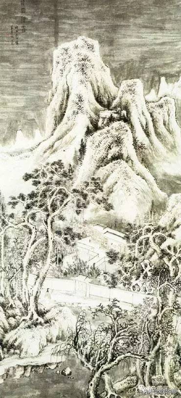 明代山水名画,明代山水书法作品欣赏