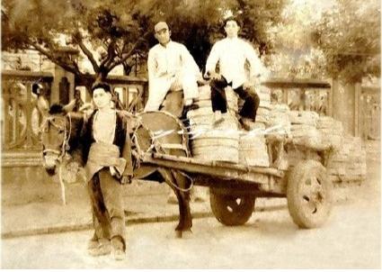 天津百年老街图,百年天津老照片