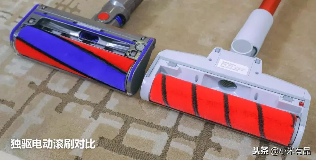 小米吸尘器k10和戴森对比评测,戴森v8和小狗t11吸尘器对比