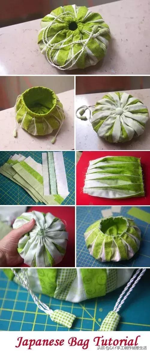 布艺收纳整理包,布艺收纳包制作教程