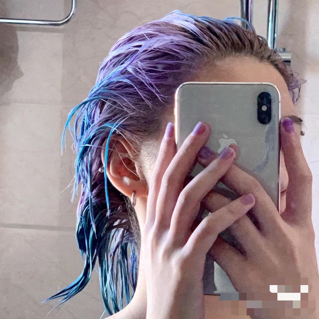 自己diy染发不出错颜色,自己diy染发挑染