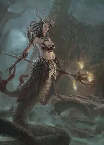 中西方人首蛇身,为什么人首蛇身的传说中西方一样