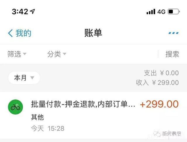 299元享骑正常程序押金难退，在闲鱼上却能“秒退”？