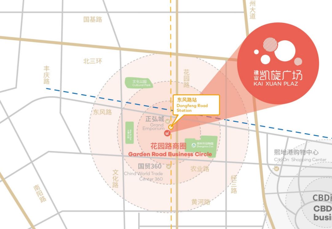 郑州建业凯旋广场，拿什么撑起「花园路四巨头」？