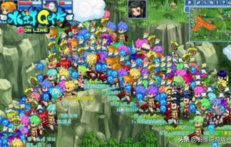 梦幻西游和水浒q传,网络游戏水浒q传