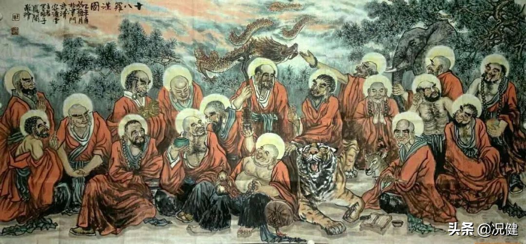 十八罗汉的前世今生,十八罗汉是哪十八个