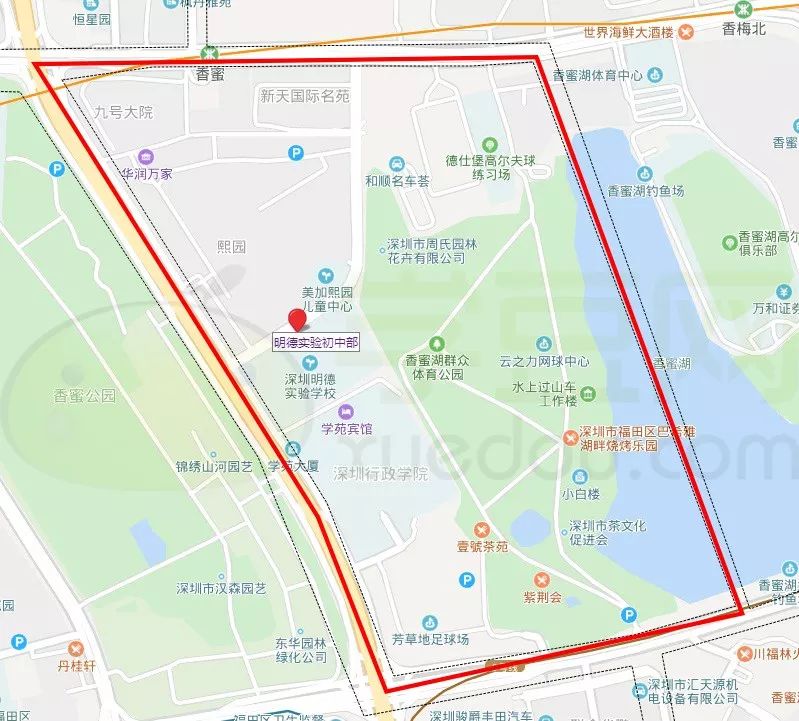 福田区初中升学率排名2021,2019福田初中学校排名榜